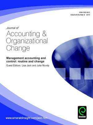 cover image of Journal of Accounting & Organizational Change, Volume 9, Issue 2